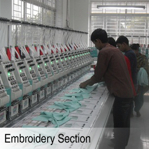 Embroidery Section